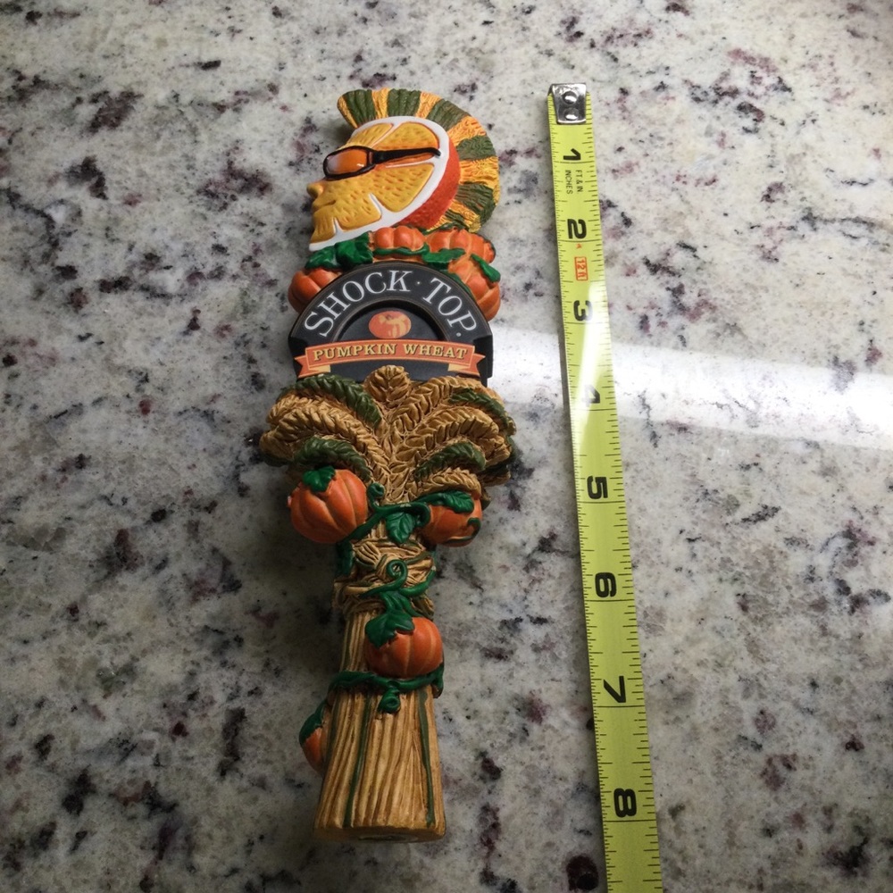 Shock Top Pumpkin Wheat Beer Tap - New